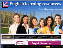 Tablet Screenshot of linguapress.com